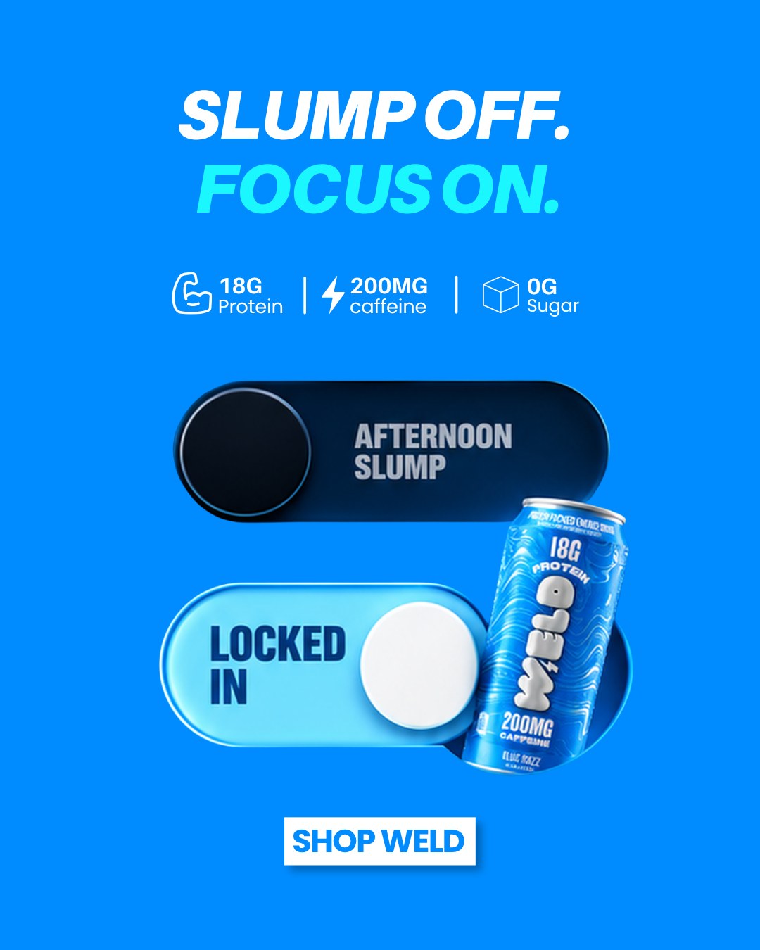 Sample static for WELD: The afternoon slump